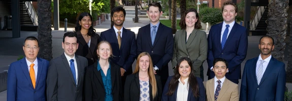 group photo of Otolaryngology residents
